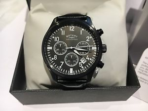 【送料無料】腕時計　ウォッチ　クロノグラフアラームロータリーedicin limitada de caballero rotary crongrafo reloj gs0011005 pvp 20000