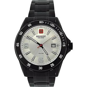 【送料無料】腕時計 ウォッチ スイスステンレススチールスポーツウォッチswiss military target de caballero fecha todo acero inoxidable reloj deportivo|hokushin