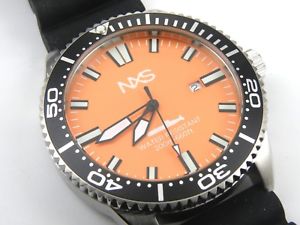 【送料無料】腕時計　ウォッチ　ナイツオレンジボートダイビングダイビングメートルcaballeros nxs 16059 uboat buceo naranja buzos de cuarzo reloj 200 m｜hokushin