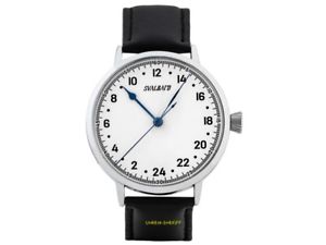 【貨物輸送無料】ウオッチ ご覧なさる スバールバルクロック24 horas reloj de svalbard antikken aa21b clsico esfera blanco