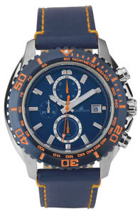【送料無料】腕時計 ウォッチ バーマンクロノグラフオレンジadora natico 20 bar crongrafo hombre 46mm azulnaranja 33288|hokushin
