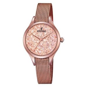 【送料無料】腕時計 ウォッチ マドモアゼルスチールピンクスワロフスキークリスタルreloj festina mademoiselle f203382 acero rosa cristales swarovski