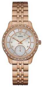 【送料無料】腕時計　ウォッチ　ホイットニーローズゴールドメッキguess mujer whitney oro rosa chapado w0931l3 relojes 32｜hokushin 32,370円