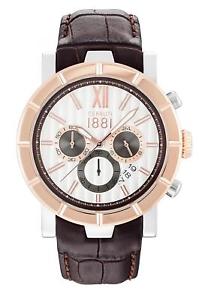 【貨物輸送無料】ウオッチ ご覧なさる セルッティcerruti 1881 cra142str04br reloj de pulsera para hombre es
