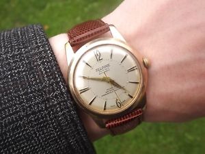 【貨物輸送無料】ウオッチ ご覧なさる ビンテージアラームvintage allaine automtico felsa 1560 reloj c1950s