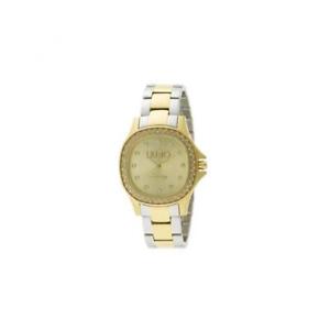 【貨物輸送無料】ウオッチ ご覧なさる ラグジュアリーリュジョドーナマヤゴールドスワロフスキーorologio donna liu jo luxury maya tlj655 bracciale acciaio gold dorato swarovski