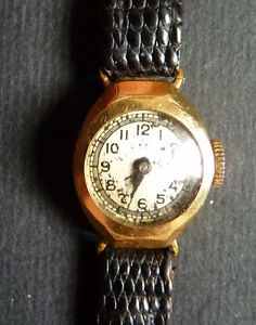 【送料無料】腕時計　ウォッチ　アンティークブレスレットソリッドゴールドreloj antiguo pulsera femenina de oro macizo gold watch｜hokushin 27,287円
