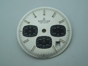 【貨物輸送無料】ウオッチ ご覧なさる ビンテージブライトリングオリジナルシルバーファームoriginal nos vintage breitling de plata y esfera azul crongrafomatic, de una finca