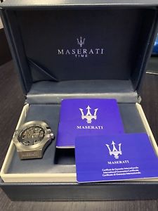 【貨物輸送無料】ウオッチ ご覧なさる マセラティマセラティreloj maserati