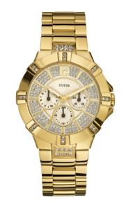 【貨物輸送無料】ウオッチ ご覧なさる 目覚まし時計guess reloj vista w13573l1 orocoloreada seora reloj de pulsera con pedrera