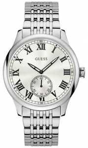 【貨物輸送無料】ウオッチ ご覧なさる ケンブリッジメンズシルバーアナログguess cambridge mens vestido analgico plata w1078g1 relojes 15
