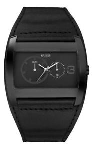 【送料無料】腕時計　ウォッチ　アラームマルチファンクションアナログguess reloj hombre w12105g1 analogico multifuncin cuero negro｜hokushin