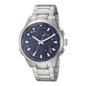 【貨物輸送無料】ウオッチ ご覧なさる アラームクォーツnautica napshg003 reloj cuarzo para hombre