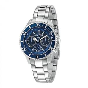 【貨物輸送無料】ウオッチ ご覧なさる 部門orologio multifunzione uomo sector 230 r3253161009 acciaio nuova collezione