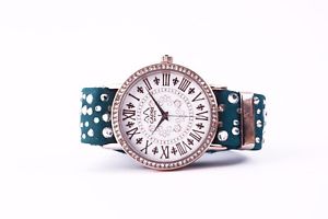 【貨物輸送無料】ウオッチ ご覧なさる カプリマーレエリセグリーンゴールドorologio donna capri mare con swarovski modello pizzolungo gold verde