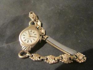 【送料無料】腕時計　ウォッチ　ビンテージエジンバラレディースゴールドhermosa vintage seoras reloj de oro 9ct de calidad internacional de lmite, edimburgo, 1966｜hokushin