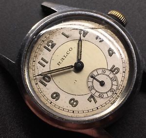 【送料無料】腕時計　ウォッチ　リアスレッドスチールケース1940s ralco movado militar cs borgel rosca trasera estuche de acero impermeable｜hokushin
