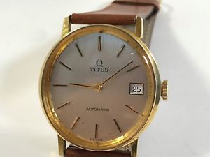 【送料無料】腕時計 ウォッチ タイタスreloj de pulsera titus automtico aos70 eta 2872