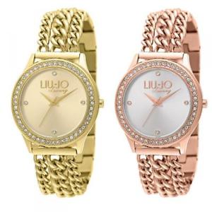 【送料無料】腕時計　ウォッチ　ドナリュジョゴールドスワロフスキーorologio donna liu jo luxury atena acciaio ros gold dorato swarovski｜hokushin 29,887円