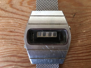 【送料無料】腕時計　ウォッチ　デジタルデジタルビンテージワークused vintage digital watch reloj digital not working no funciona usado｜hokushin