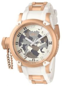 【送料無料】腕時計 ウォッチ マンロシアダイバースイスクオーツnuevo hombre invicta 11340 buceador ruso cuarzo suizo 52mm negro reloj oro|hokushin