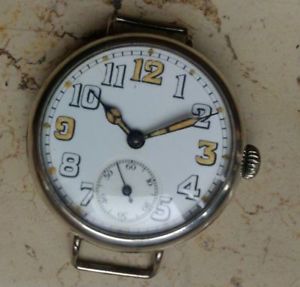 【送料無料】腕時計　ウォッチ　カサウォッチアルジェントnuevo anuncio1915 military trench watch cassa argento trincea