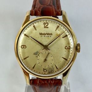 【送料無料】腕時計　ウォッチ　オロロジオorologio wonder watch placcato oro a carica manuale revisionato