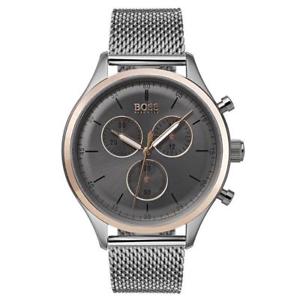 【送料無料】腕時計　ウォッチ　クロノグラフヒューゴパートナーステンレスボスnuevo anuncioreloj crongrafo hugo boss para hombres compaero, acero inoxidable, 1513549｜hokushin