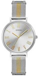 【送料無料】腕時計 ウォッチ シルバーゴールドトーンguess reloj de pulsera con dos tonos en plata y oro w1155l1 relojes 10|hokushin