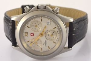 【送料無料】腕時計　ウォッチ　スイスクオーツクロノグラフイーグルswiss eagle quartz chronograph｜hokushin