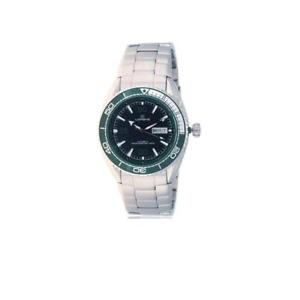 【送料無料】腕時計 ウォッチ ネロヴェルデサブメートルorologio automatico uomo lorenz 10100gg bracciale acciaio nero verde sub 100mt