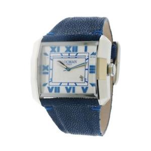 【送料無料】腕時計　ウォッチ　オットーブルパールビアンコクラシコorologio locman otto 023100mwnblcgab pelle blu 46mm madreperla bianco classico｜hokushin