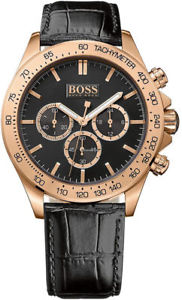 【送料無料】腕時計　ウォッチ　ヒューゴボスマンピンクゴールドクロックnuevo hugo boss hb 1513179 hombre oro rosado ikon reloj 2 aos de garanta｜hokushin