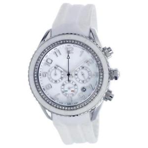 【送料無料】腕時計　ウォッチ　シリコーンビアンコmaracuja crono orologio in silicone bianco , 3 sfere e strass t10c010bi｜hokushin