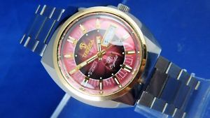 【送料無料】腕時計　ウォッチ　ビンテージレトロスイスルクスガラスvintage retro swiss reloj automtico cristal tressa lux 1970s nos cal como 5206 38,987円