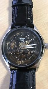 【送料無料】腕時計　ウォッチ　ブラックベルトnuevo reloj para hombre ingersoll limited edition nuero automtico correa negra