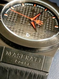 【送料無料】腕時計　ウォッチ　クオーツマセラティマセラティポテンザショップreloj de cuarzo nuevo y en caja maserati potenza hombre acero rojonegro cuero 37,687円