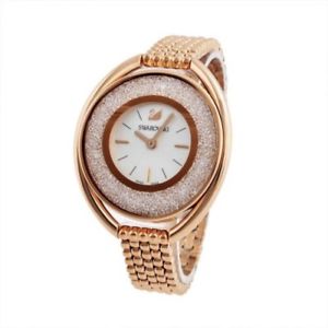 手数料安い 腕時計 ウォッチ スワロフスキーレディースピンクゴールドウォッチnuevo Genuino Seoras Swarovski Crytaline Oro Rosa Reloj Ovalgaranta Hokushin 爆売り Dkoutsource Com