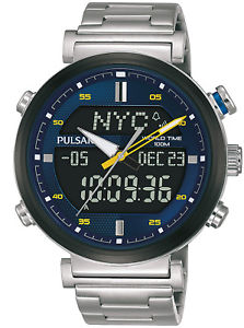 【送料無料】腕時計　ウォッチ　プレスマンクロノグラフアナログデジタルラリークロノpulsar crongrafo de hombre anlogodigital rally chrono pz4049x1