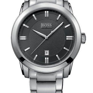 【送料無料】腕時計　ウォッチ　ヒューゴボスシルバーブラッククラシックデザイナーnuevo hugo boss hb1512769 plata negro clsico diseador reloj de hombre