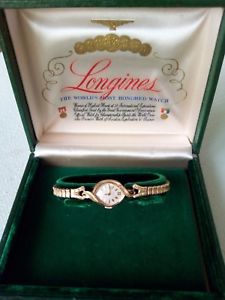 【送料無料】腕時計　ウォッチ　ビンテージlongines , vintage montre or 14 k