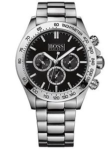 【送料無料】腕時計　ウォッチ　ステンレススチールアラームクロノグラフヒューゴボスreloj crongrafo nuevo hugo boss 1512965 para hombres de acero inoxidable 2 aos de garanta