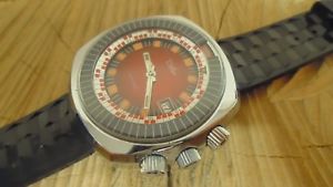 【送料無料】腕時計　ウォッチ　montre plonge mcanique difor memento 3 couronnes 44 mm restaure et rvise