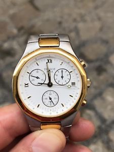 【送料無料】腕時計　ウォッチ　ティソクロノグラフクロノオロゴールドスチールtissot prx chronograph chrono acciaio oro gold steel 40 mm