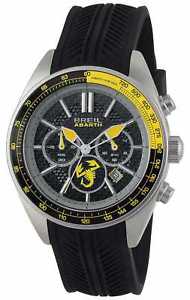 【送料無料】腕時計　ウォッチ　ステンレススチールブラッククロノグラフウォッチbreil abarth acero inoxidable ip negro crongrafo tw1691 relojes