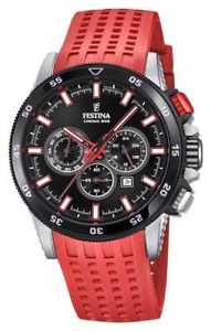 【送料無料】腕時計　ウォッチ　ラバーストラップfestina correa de goma del reloj chronobike 2018 f203538 relojes