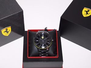 【送料無料】腕時計　ウォッチ　スクーデリアフェラーリアラームブラックscuderia ferrari reloj reloj de pulsera 830141 negro nuevo
