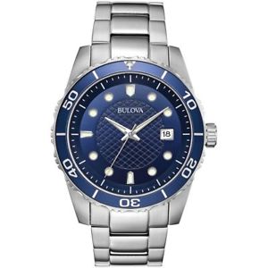 【送料無料】腕時計　ウォッチ　スポーツブルカサヌオーヴォorologio uomo bulova sport blu cassa bracciale acciaio 98a194 nuovo listino 229