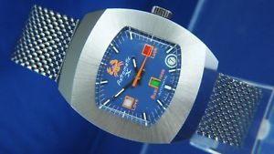 【送料無料】腕時計　ウォッチ　スイスビンテージnos vintage astromatic x signo cncer reloj automtico suizo bf 158 1970s