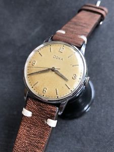 【送料無料】腕時計　ウォッチ　スイスアラームドクサ1958 doxa bobinado a mano hecho en suiza reloj para hombre 34 mm｜hokushin